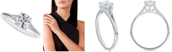 De Beers Forevermark Diamond Round-Cut Engagement Ring (5/8 ct. t.w.) in 14k White Gold